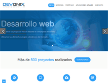 Tablet Screenshot of devonix.net